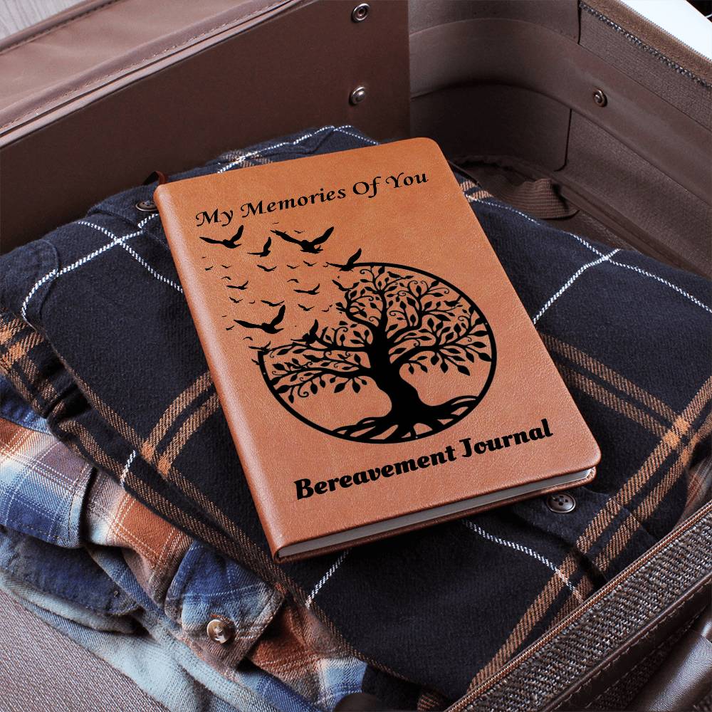 My Memories Of You Bereavement Vegan Leather Journal