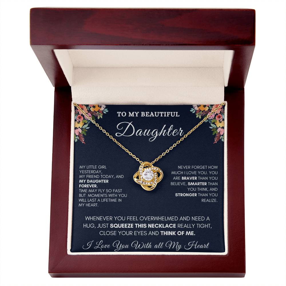 Love Knot Daughter Necklace