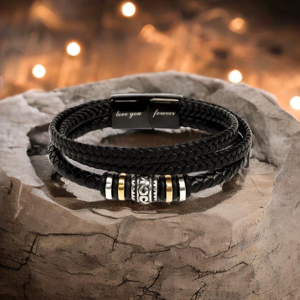 To My Son-Love you Forever Bracelet