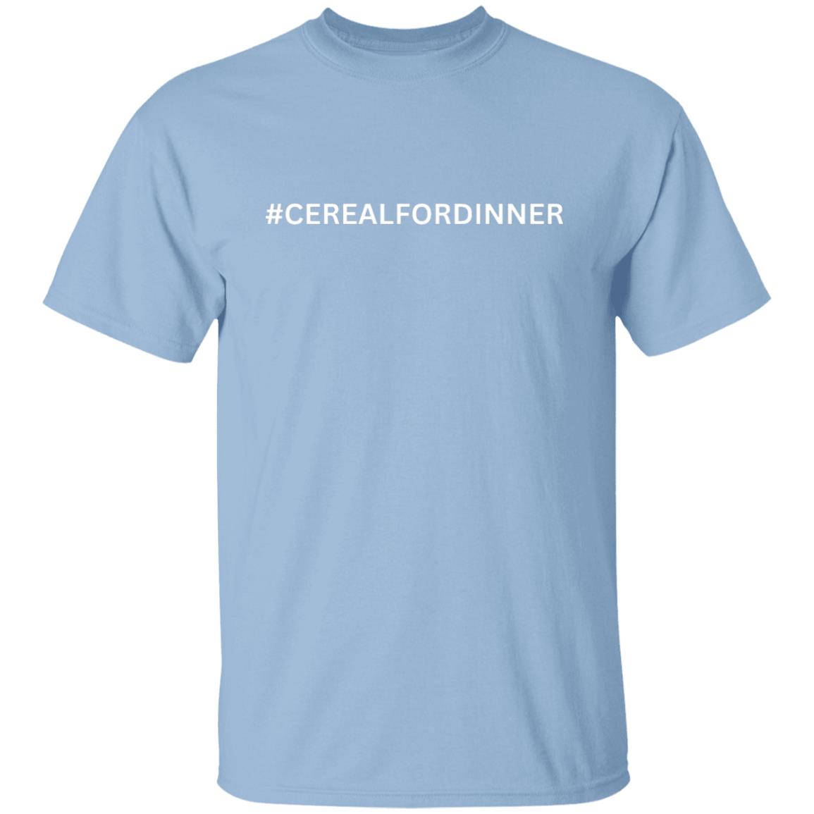 #LetThemEatCereal and #CerealForDinner T-Shirts