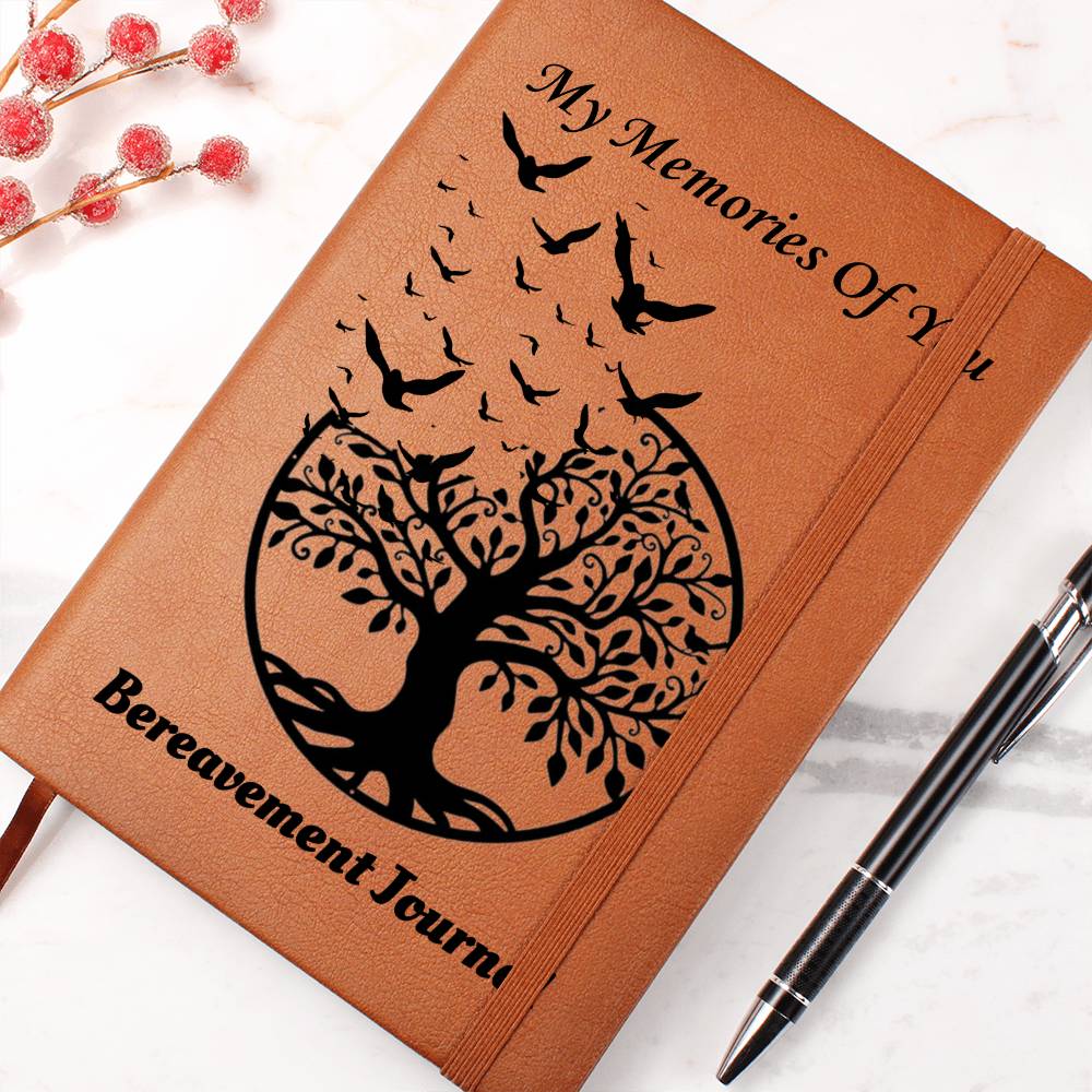 My Memories Of You Bereavement Vegan Leather Journal