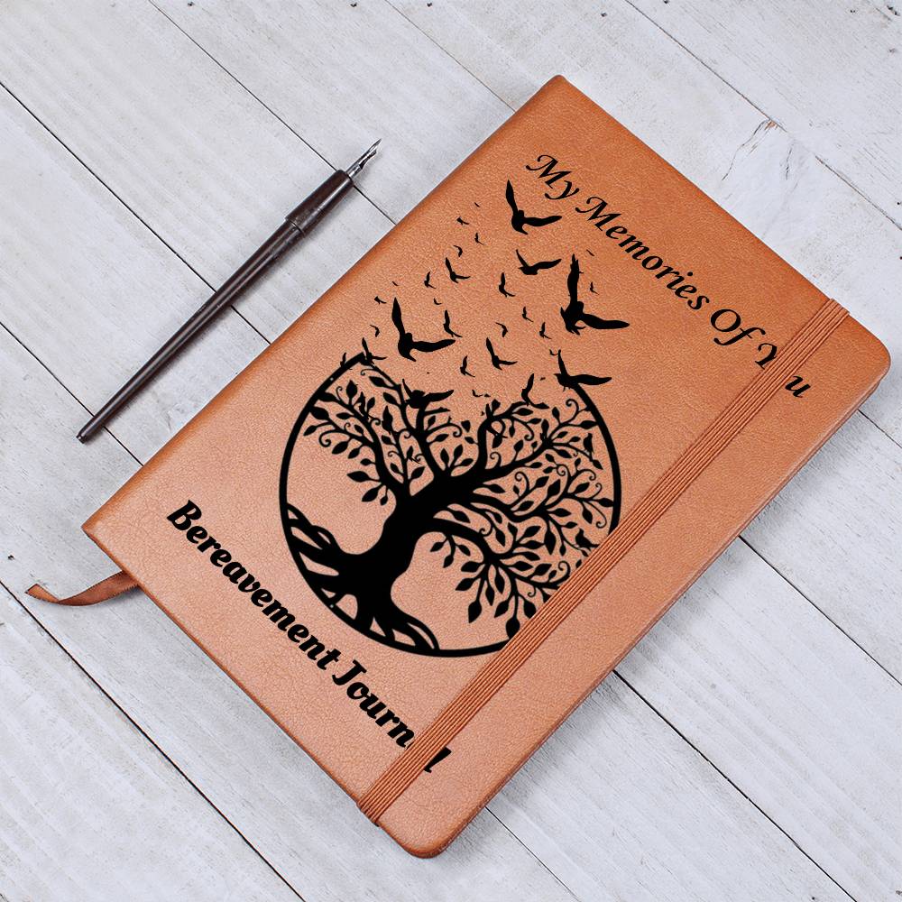 My Memories Of You Bereavement Vegan Leather Journal