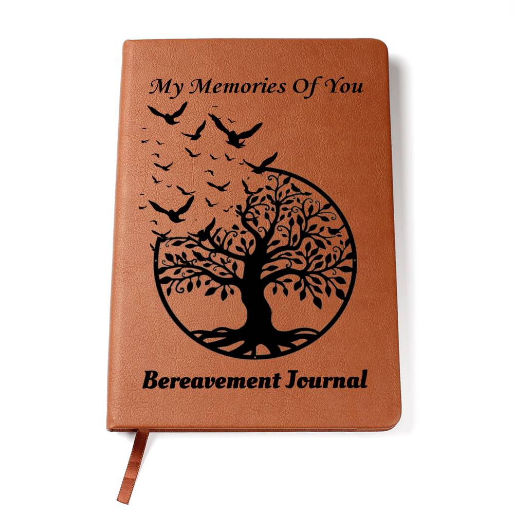 My Memories Of You Bereavement Vegan Leather Journal