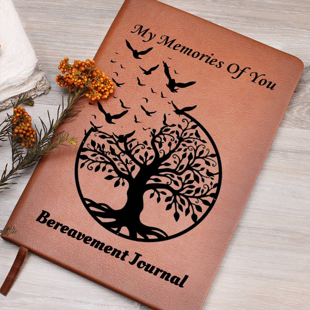 My Memories Of You Bereavement Vegan Leather Journal