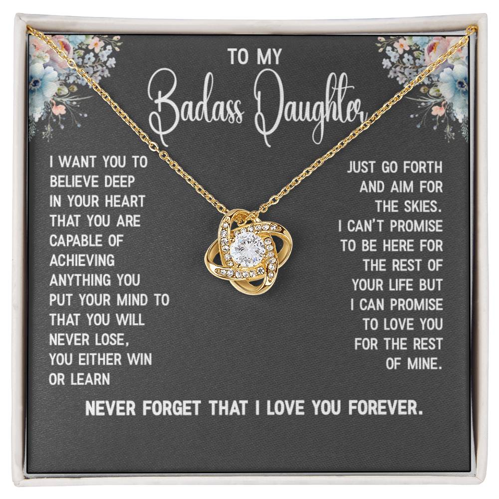 Badass Daughter Necklace