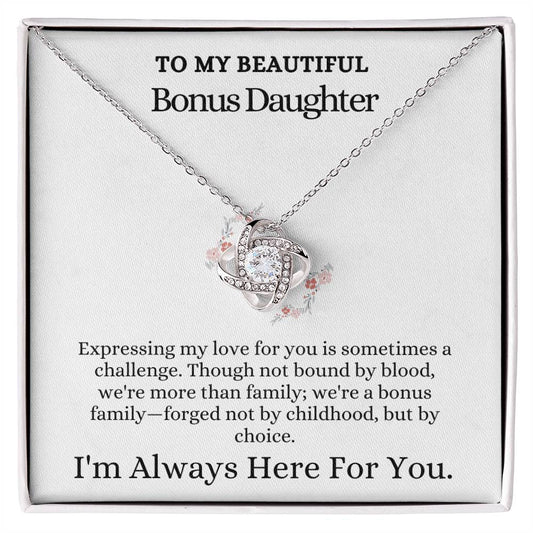 To My Beautiful Bonus Daughter