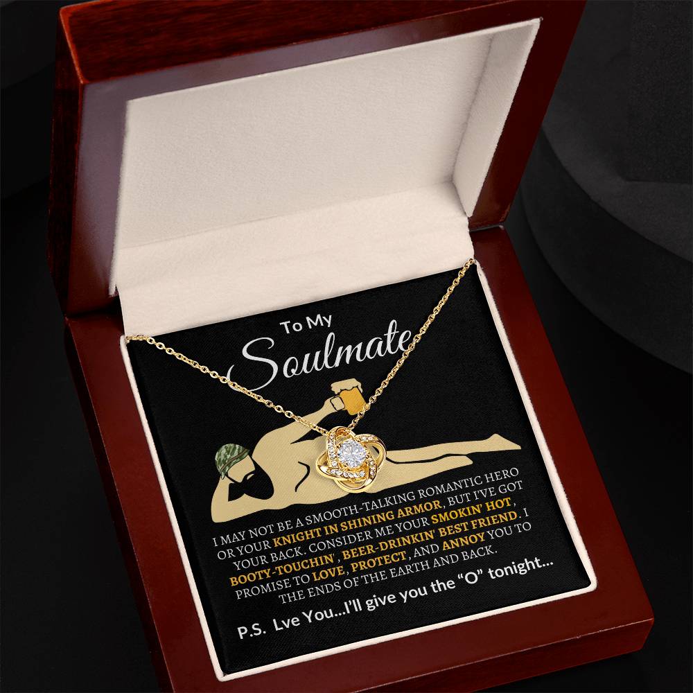 Funny Soulmate Necklace | Valentine's, Anniversary, Wedding, Just Because, Sweet Sentiment Gift