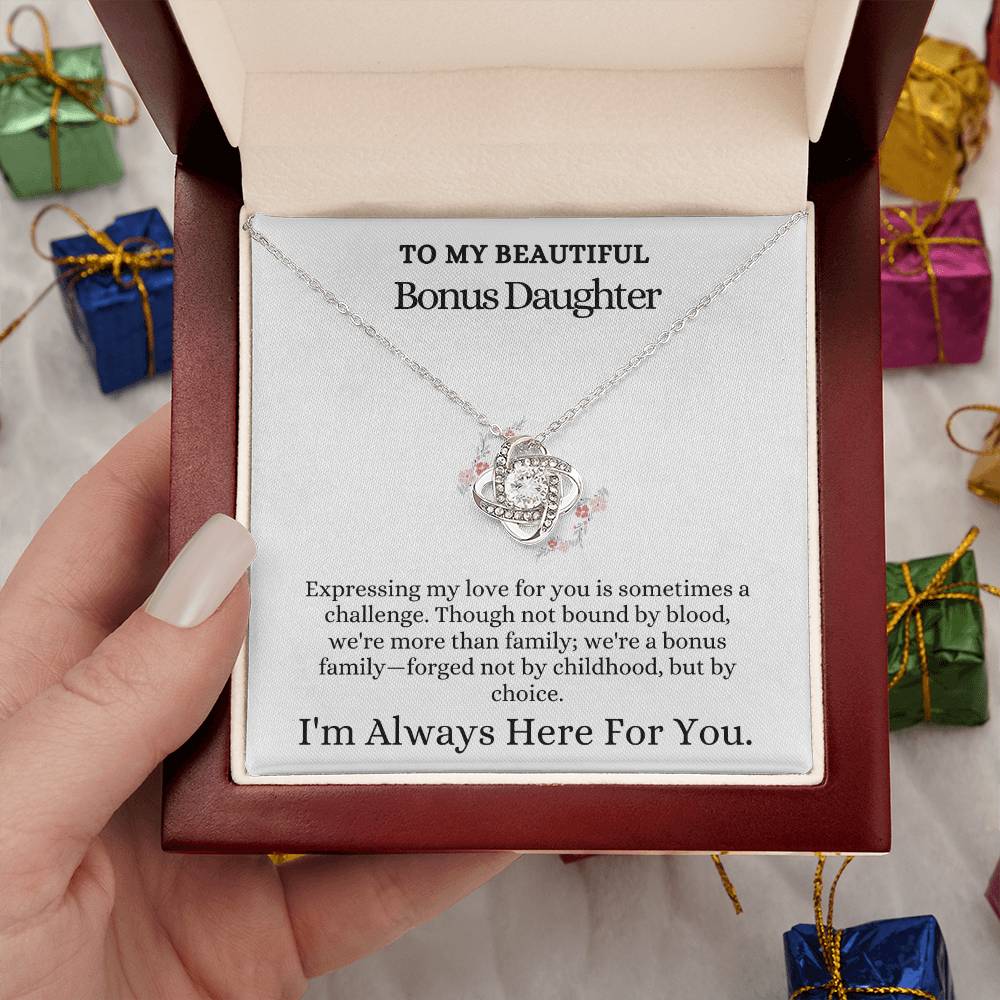 To My Beautiful Bonus Daughter