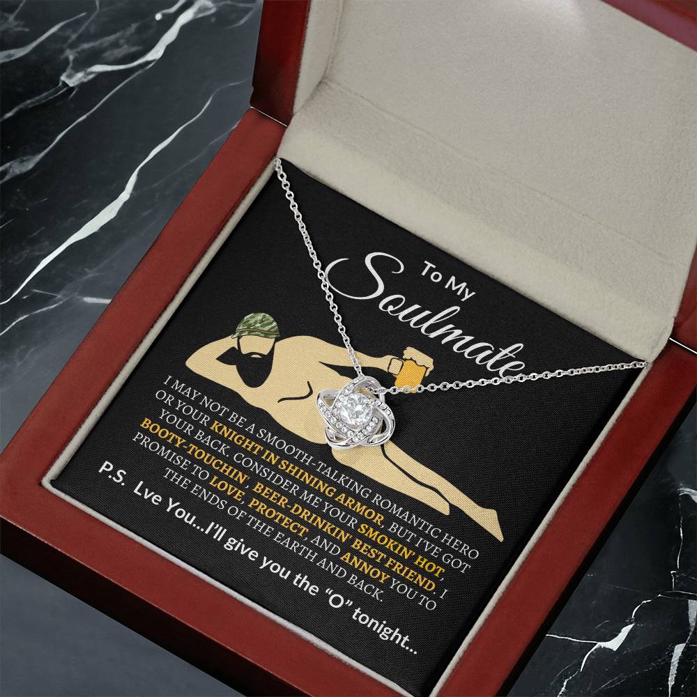 Funny Soulmate Necklace | Valentine's, Anniversary, Wedding, Just Because, Sweet Sentiment Gift